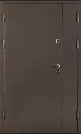 Двері вхідні Артіз ПРЕСТИЖ Б-324 RAL 8019 / Дуб бронзовий 1200х2050 мм Київ
