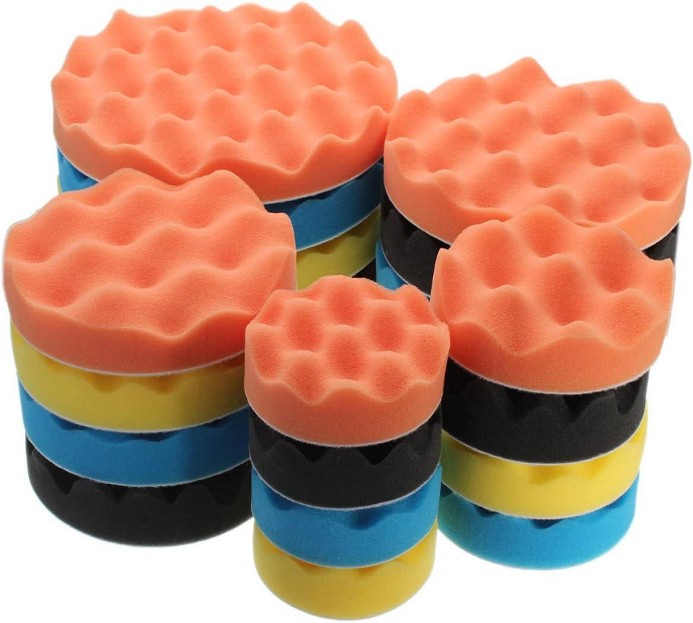 Набор полировальных насадок для шлифовки авто 6шт Киев - изображение 9