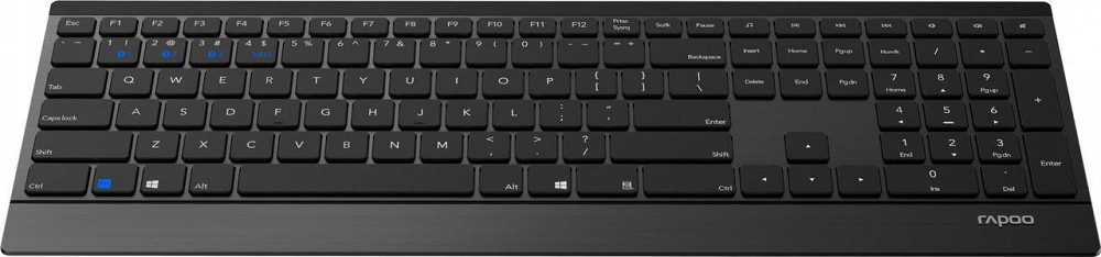 Клавіатура бездротова Rapoo E9500M Wireless Black Чорний Харків - фото 3