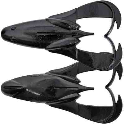 Силікон рибальський Keitech Noisy Flapper 3.5&quot; (5 шт/уп) к001 black (1551.12.68) Вінниця