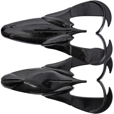 Силикон рыболовный Keitech Noisy Flapper 3.5" (5 шт/уп) к001 black (1551.12.68) Винница - изображение 1