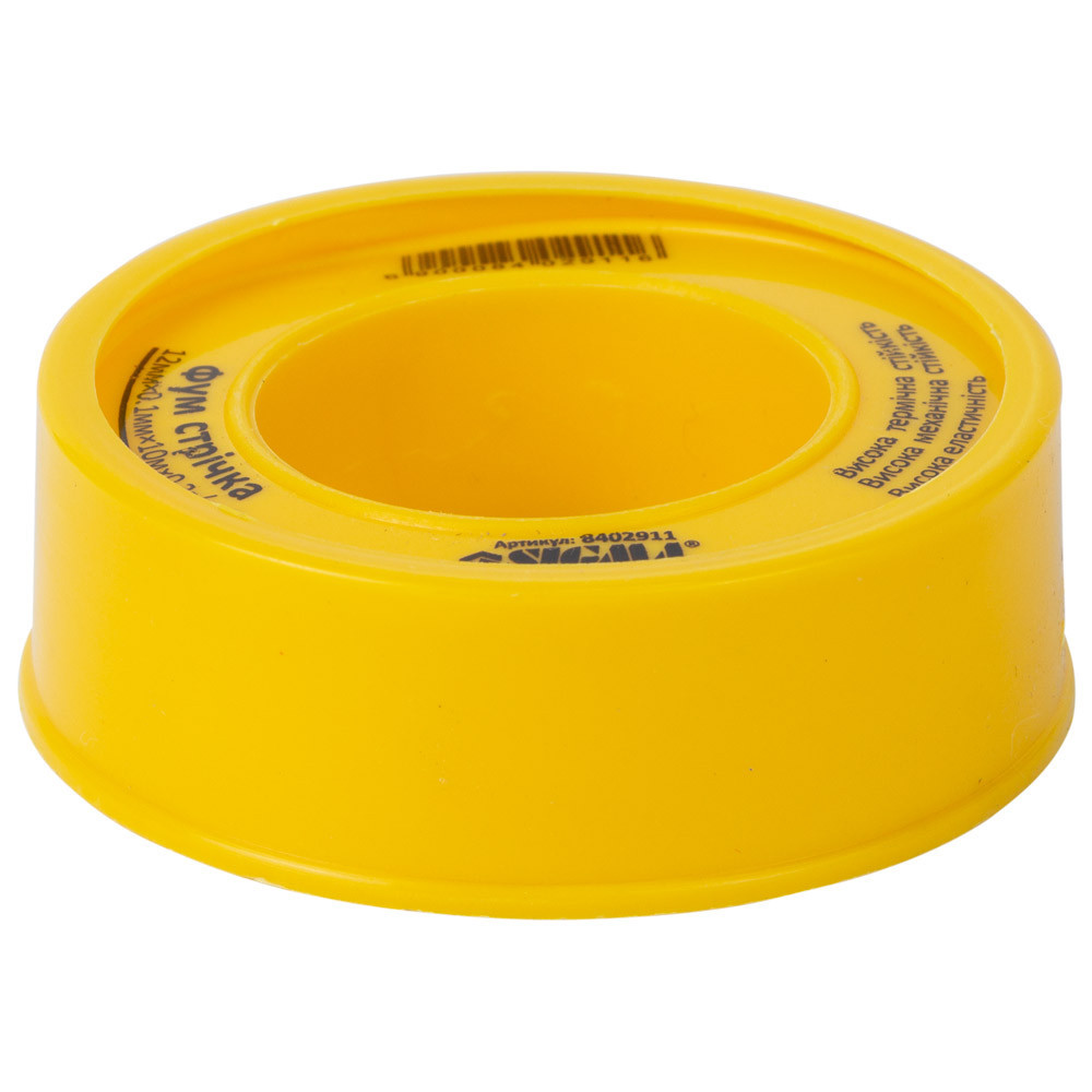 Фторопластова (ФУМ) стрічка 0.1мм×12мм×10м SIGMA (8402911) Рівне - фото 2