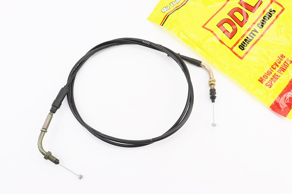 Трос газу 4Т-50cc (кріплення верхнє з різьбленням) (трос 191см; кожух 180см) Киев - изображение 1