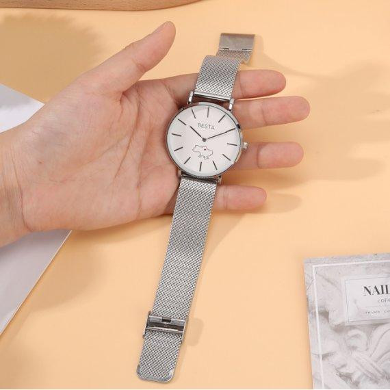 Годинник наручний класичний Besta Love UA Сріблястий Вінниця - фото 6