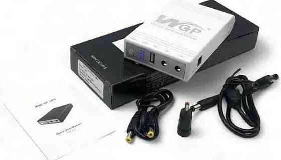 Безперебойник для роутера UPS WGP -103 10400 mAh. На 5V 9V 12V Белый. Киев