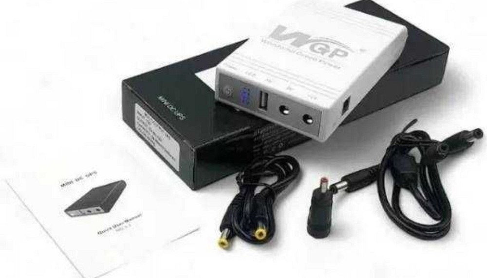 Безперебойник для роутера UPS WGP -103 10400 mAh. На 5V 9V 12V Белый. Киев - изображение 4