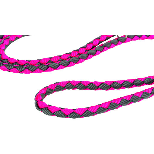Повідок Trixie Каво регульований L–XL 2,00 м х 18 мм фуксія-графіт Київ - фото 3