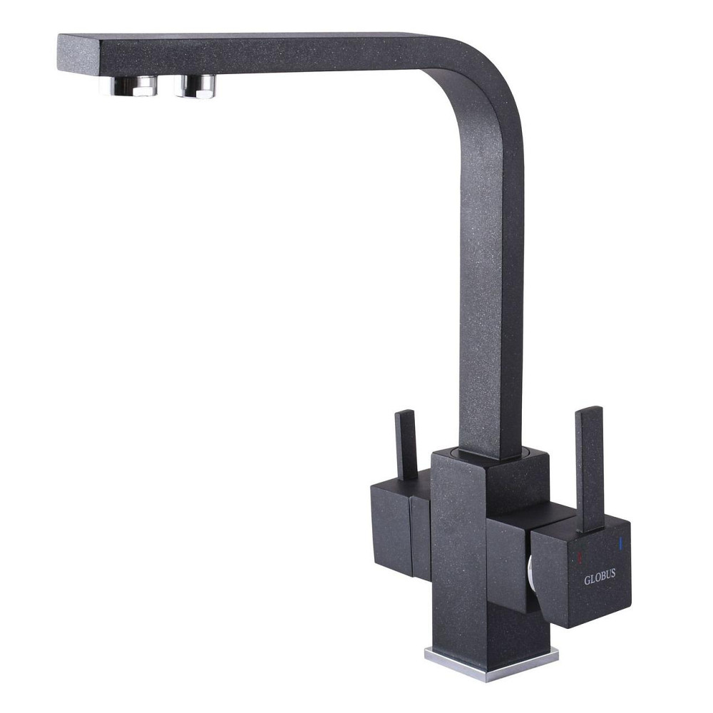 Смеситель для кухни под осмос Globus Lux LAZER GLLR-0111-1-ONIX (000017068) Киев - изображение 1
