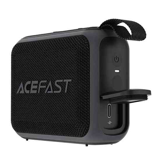 Портативна колонка ACEFAST K4 Go portable wireless speaker 5W, IPX7, Black Киев