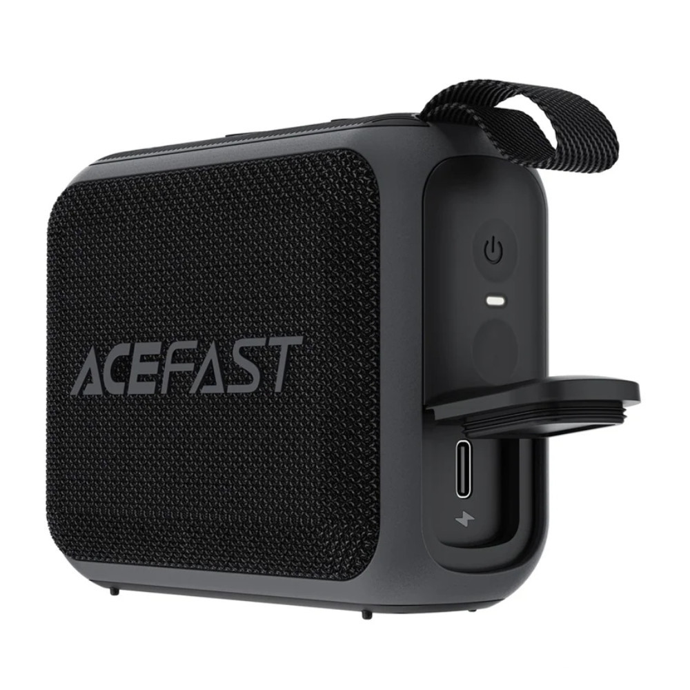 Портативна колонка ACEFAST K4 Go portable wireless speaker 5W, IPX7, Black Киев - изображение 3