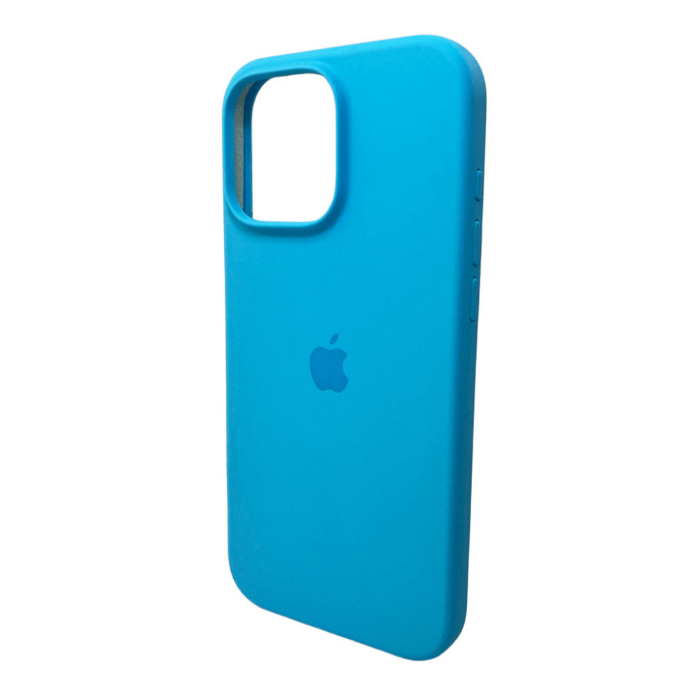 Чохол для смартфона Silicone Full Case AA Open Cam for Apple iPhone 16 Pro Max 38,Surf Blue Киев - изображение 4