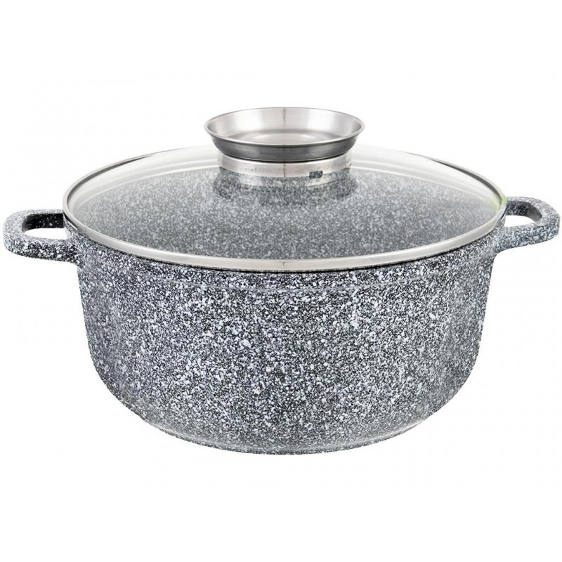 Казан UNIQUE UN-5217 5.5л (26*12см, круглый, гранитный) Одесса - изображение 2