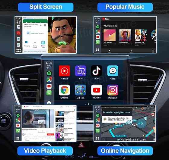 Carlinkit Box Plus for ID,4-Carplayb $ Android подходит для уставновки в автомобили VW ID.3, ID4 и ID.6. Харьков