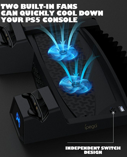 Подставка: Sony PS5 Ipega PlayStation PG-P5023A Киев - изображение 6