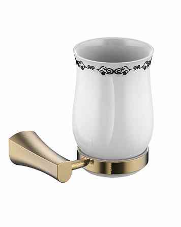 Стакан для зубних щіток IMPRESE CUTHNA antiqua бронза Київ