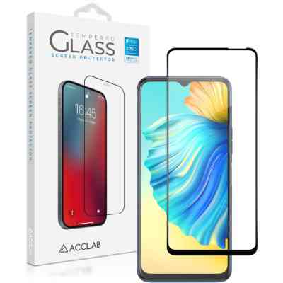 Стекло защитное ACCLAB Full Glue Tecno Spark 8p (1283126533136) Винница