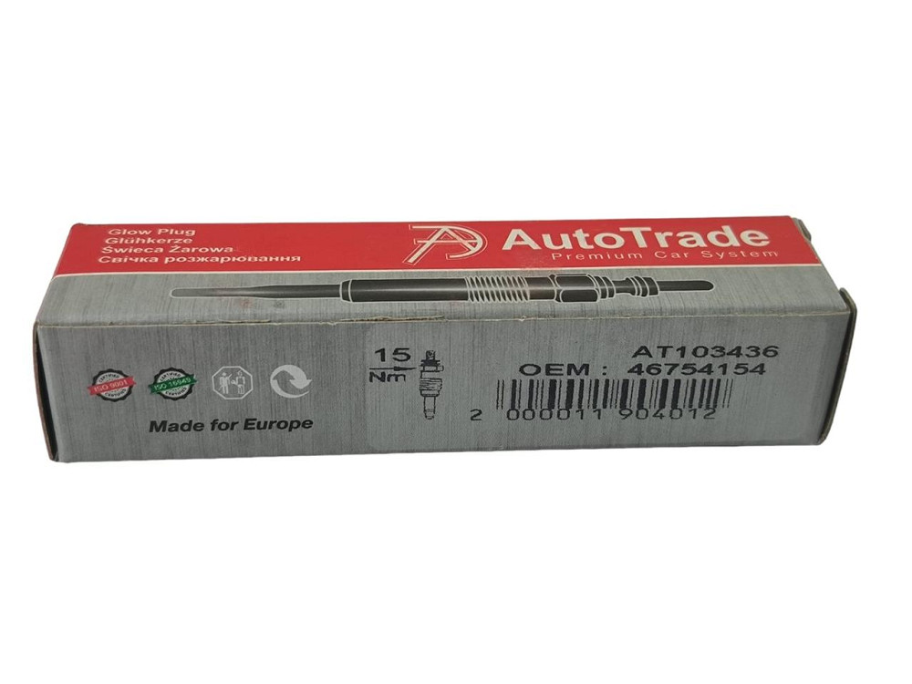 Свічка Fiat Doblo 1.9JTD 01-,Opel Astra H,Vectra C 1.9CDTI (11V)(M10x1.0) Мукачево - фото 2