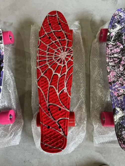 Пенни борд скейтборд Penny Board Fish Skateboards 22" ABEC-7 с светящимися колесами Коломыя - изображение 9