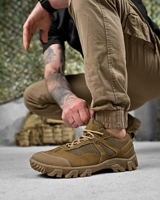 Тактические кроссовки OMEGA сетка койот ДЛ6571 Одесса - изображение 9