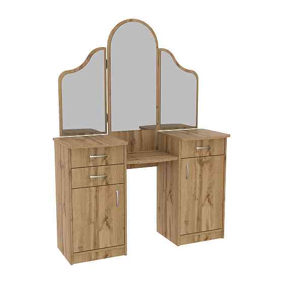 Стол туалетный Трюмо Диана, Дуб Аппалачи, 1200/420/1630 Львов