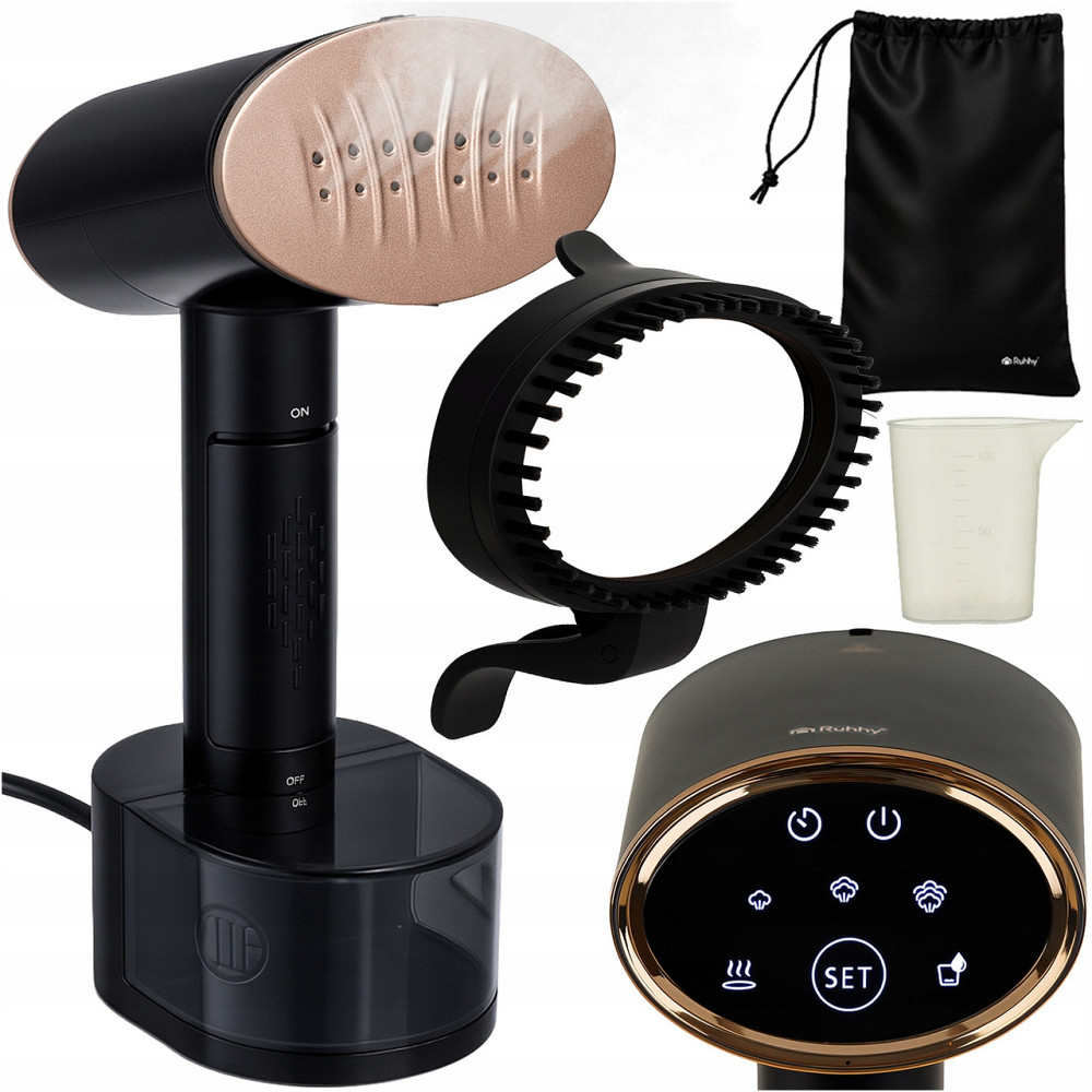 Відпарювач для одягу з сенсорним дисплеєм 300 мл Ruhhy (26339) 2000 Вт Нововолинськ - фото 1