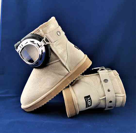 Зимові жіночі Уги Бежеві Чоботи на Хуху Теплі (розміри: 36,37) — 29 Дніпро