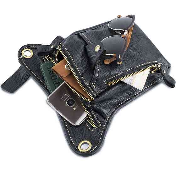 Сумка на пояс Vintage 14659 Черная Киев