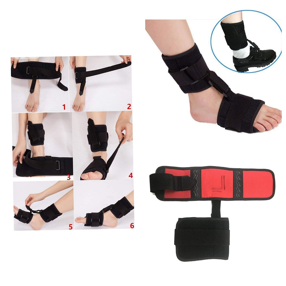 Бандаж для гомілковостопного суглоба роз'ємний з ефектом "звисаючої стопи" Луцьк - фото 1