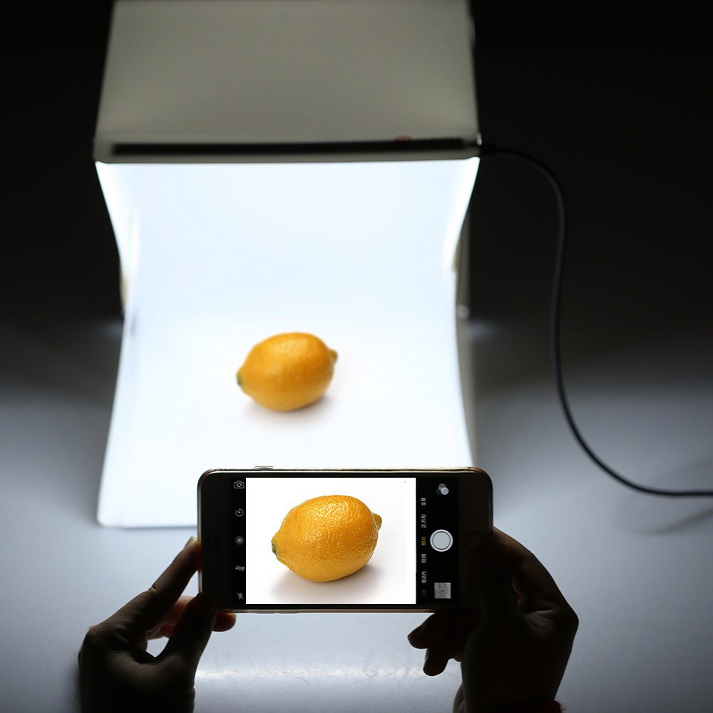 Photobox – лайтбокс з LED підсвічуванням для предметної зйомки 40см Вінниця - фото 4