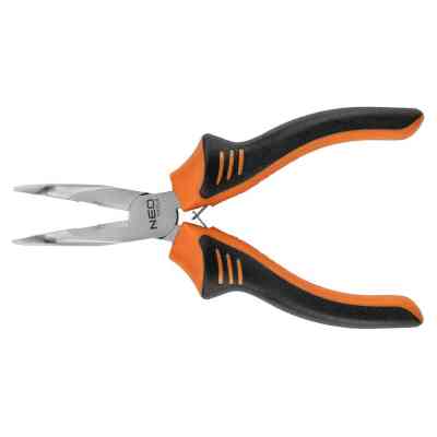 Плоскогубці Neo Tools подовжені вигнуті, 160 мм (01-254) Вінниця