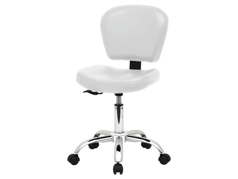 Стілець майстра зі спинкою на колесах, регулювання висоти, мод. 855 Київ - фото 4