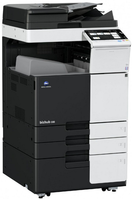 ЦИФРОВОЕ МОНОХРОМНОЕ МФУ KONICA MINOLTA BIZHUB 308, ФОРМАТА SRA3 Киев - изображение 1