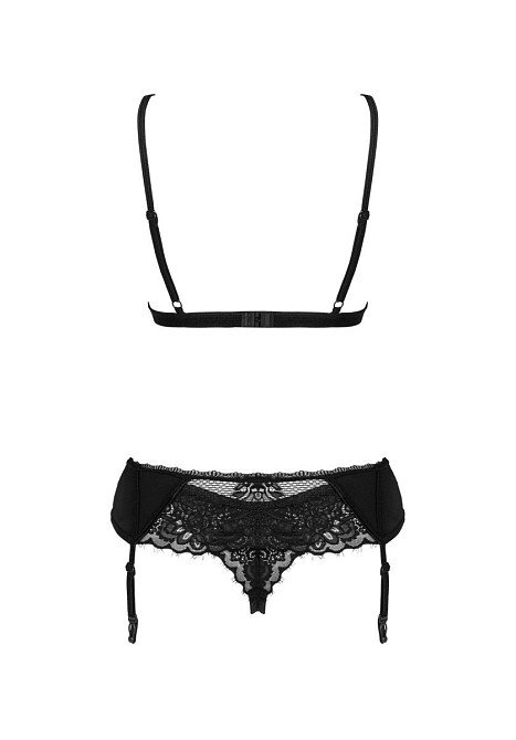 Кружевой комплект Obsessive Maderris 3-pcs set M/L Sex Aura Киев - изображение 3
