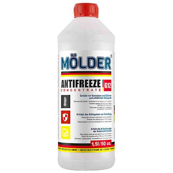 Антифриз MOLDER концентрат червоний 1,5л Київ
