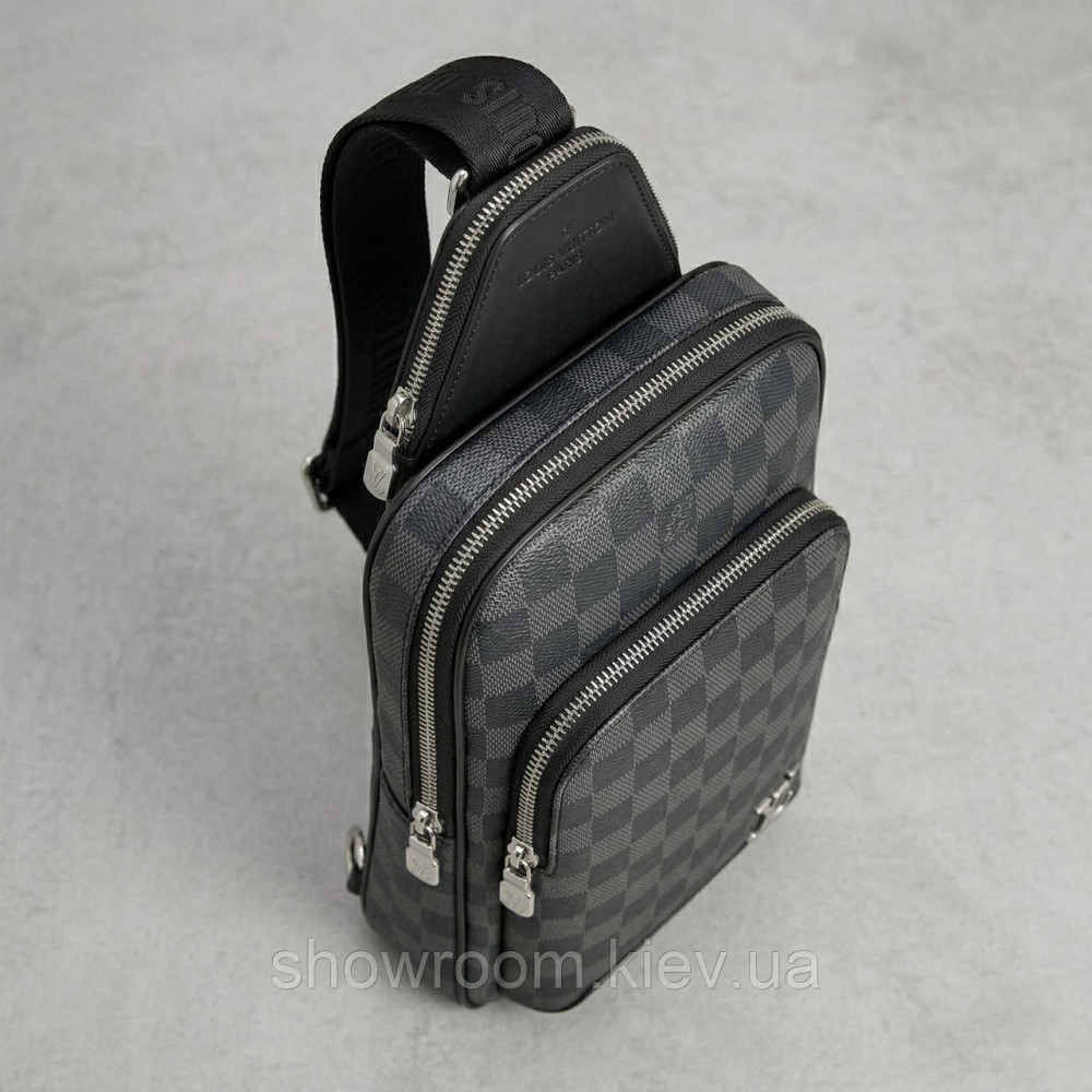 Чоловіча сумка на груди (слінг), бананка, барсетка (46327) LUX Київ - фото 5