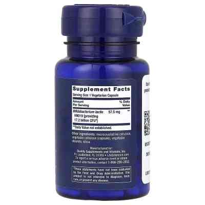 Вітамінно-мінеральний комплекс Life Extension Пробіотик для регулярної роботи кишечника, 57,5 мг, Flo (LEX-24213) Вінниця