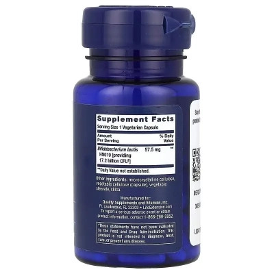 Вітамінно-мінеральний комплекс Life Extension Пробіотик для регулярної роботи кишечника, 57,5 мг, Flo (LEX-24213) Вінниця - фото 2