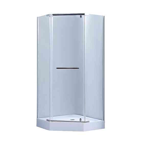 Душевая кабина Lidz Dozorca SC90x90.CRM.LOW.TR, стекло прозрачное 6 мм Киев