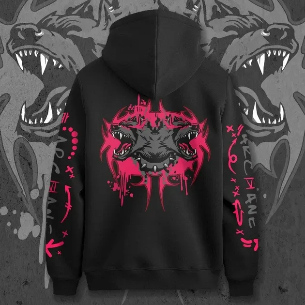 Худи мужское с принтом Arcane VI Размер 50 Anime1222 Днепр - изображение 3