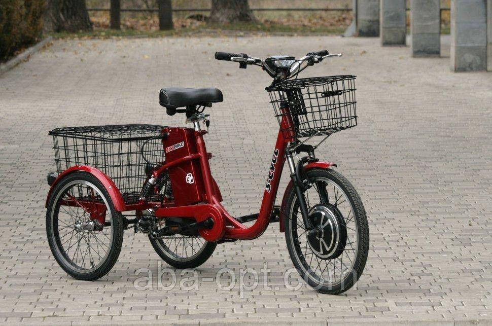 Электровелосипед SKYBIKE 3-CYCL (350W-36V-12Ah) шины 20«-20» синий купить дешево в Украине Одесса - изображение 4