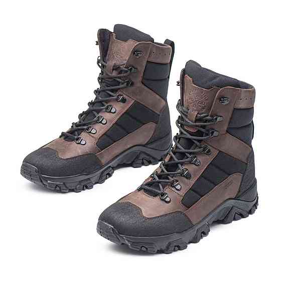Тактичні берці зимові коричневі теплі водонепроникні взуття для ЗСУ поліції ДСНС охорони та полювання 45 (30) Харків
