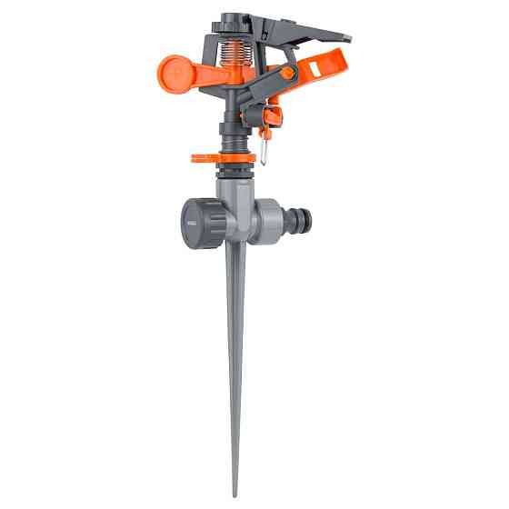 Импульсный дождеватель на металлическом колочке (ABS+AL) FLORA (5013234) Ровно