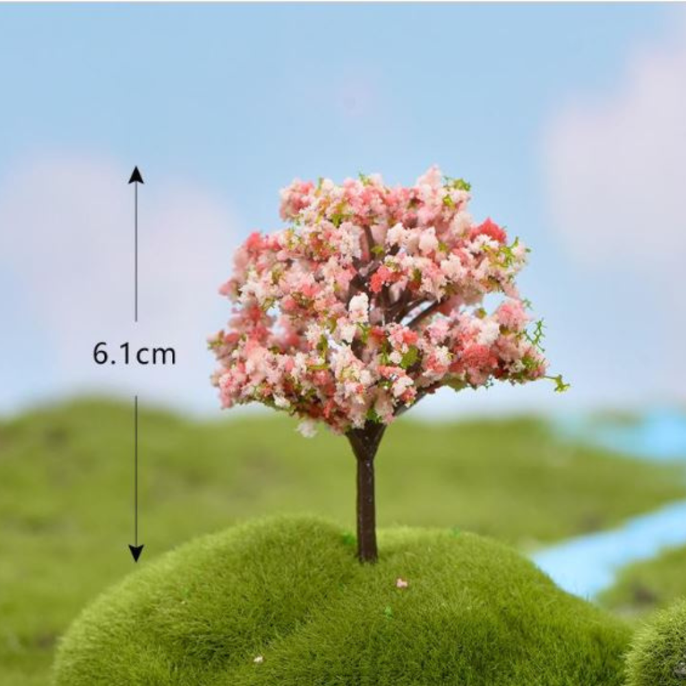 Цветущие деревья 6-7 см для макета, диорамы, миниатюры, мини-сада, минкроланшафта, моделирования. Одесса - изображение 4
