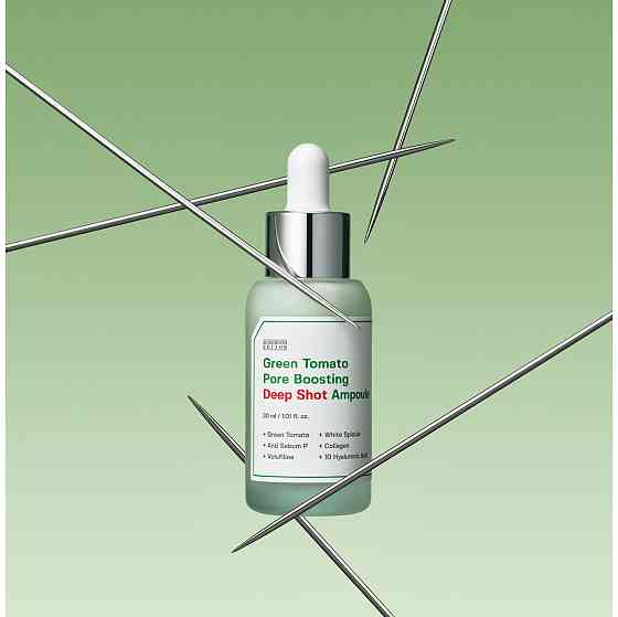 Сыворотка ампульная глубокого действия Green Tomato Pore Boosting Deep Shot Ampoule Sungboon Editor 30 мл Киев