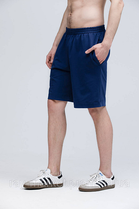 Шорты базовые RAY BASIC темно-синие мужские (U0701M-Navy Blue) 3XL Киев - изображение 2