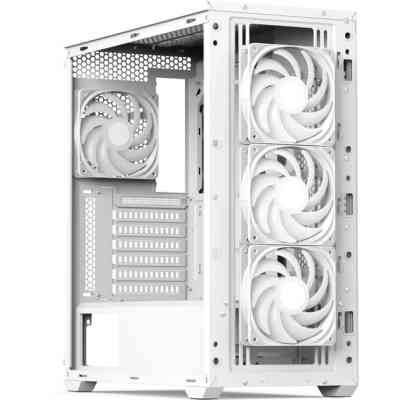 Корпус AeroCool D501A-G-WT-v2 White (ACCM-DS01043.21) Винница