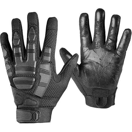 Рукавички повнопалі із захистом на липучці FQ16SDF007 Чорний, XL Вінниця