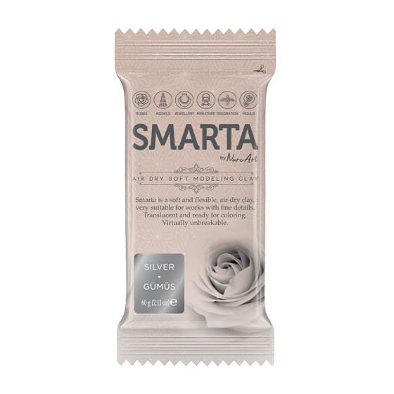 Пластика самозастигаюча Срібна 60 г Smarta Київ
