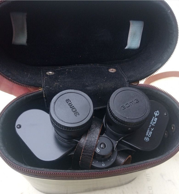 Бинокль БПЦ 7х50 ЗОМЗ СССР  1982г. (Высокосветосильный) Харьков - изображение 2