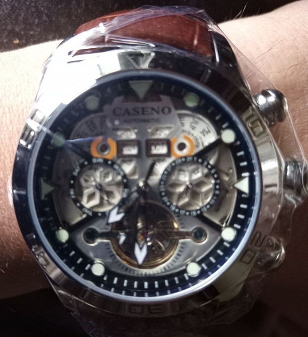 Механічний брендовий годинник з автопідзаводом. Київ - фото 3